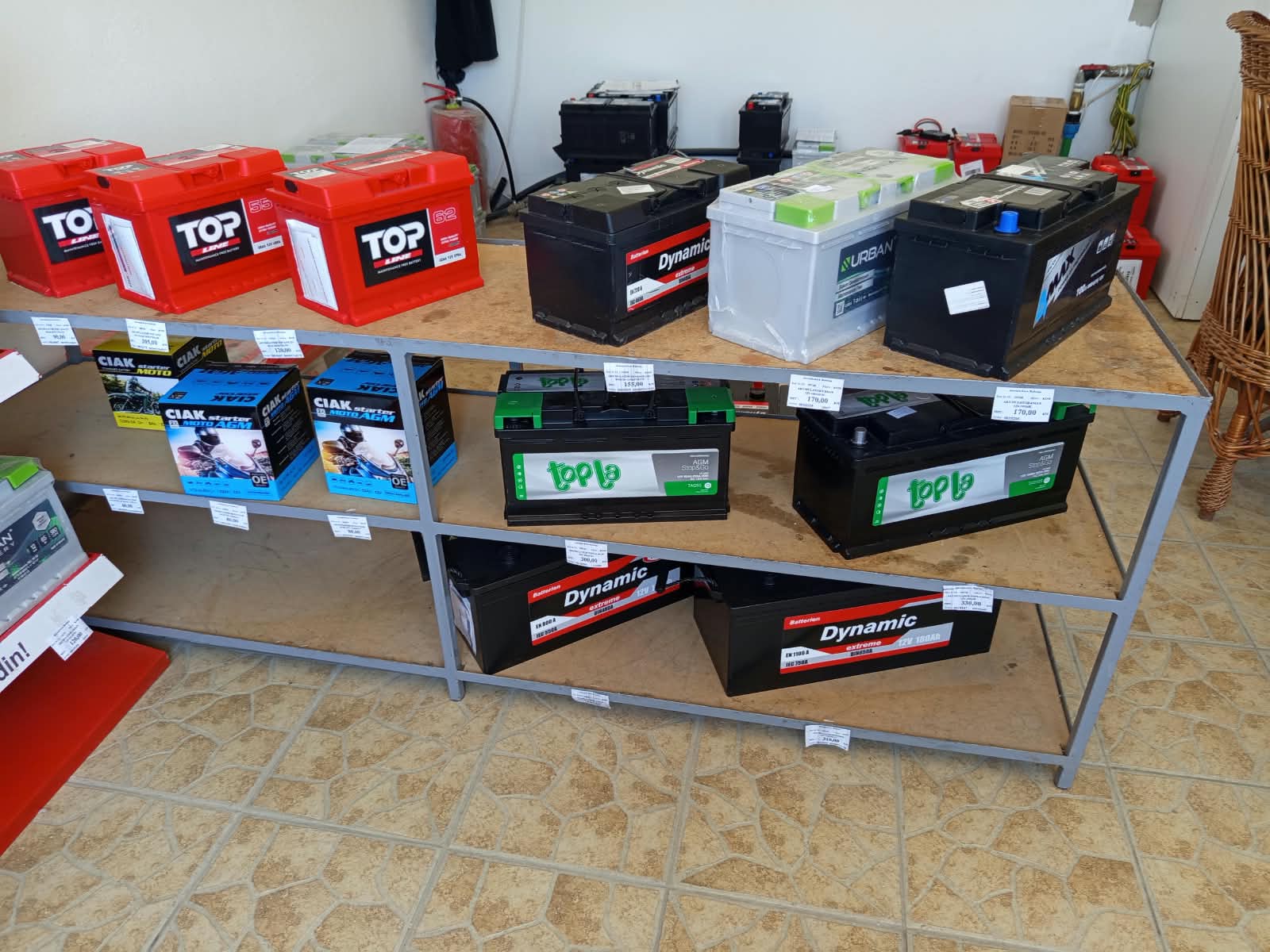 CIAK, Topla i drugi akumulatori
