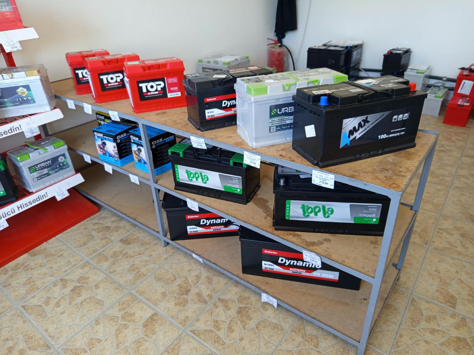 Topla AGM, MMX i Dynamic akumulatori
